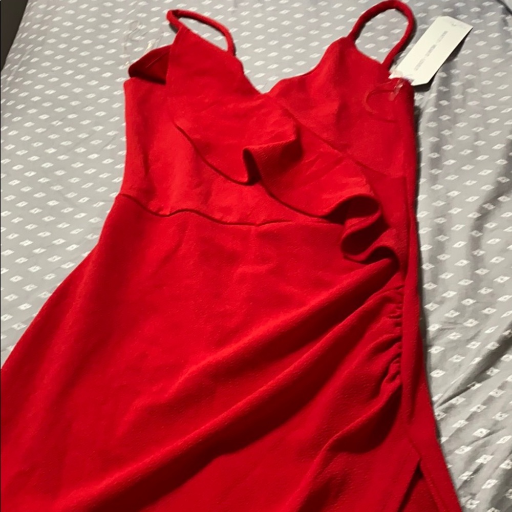Red dress